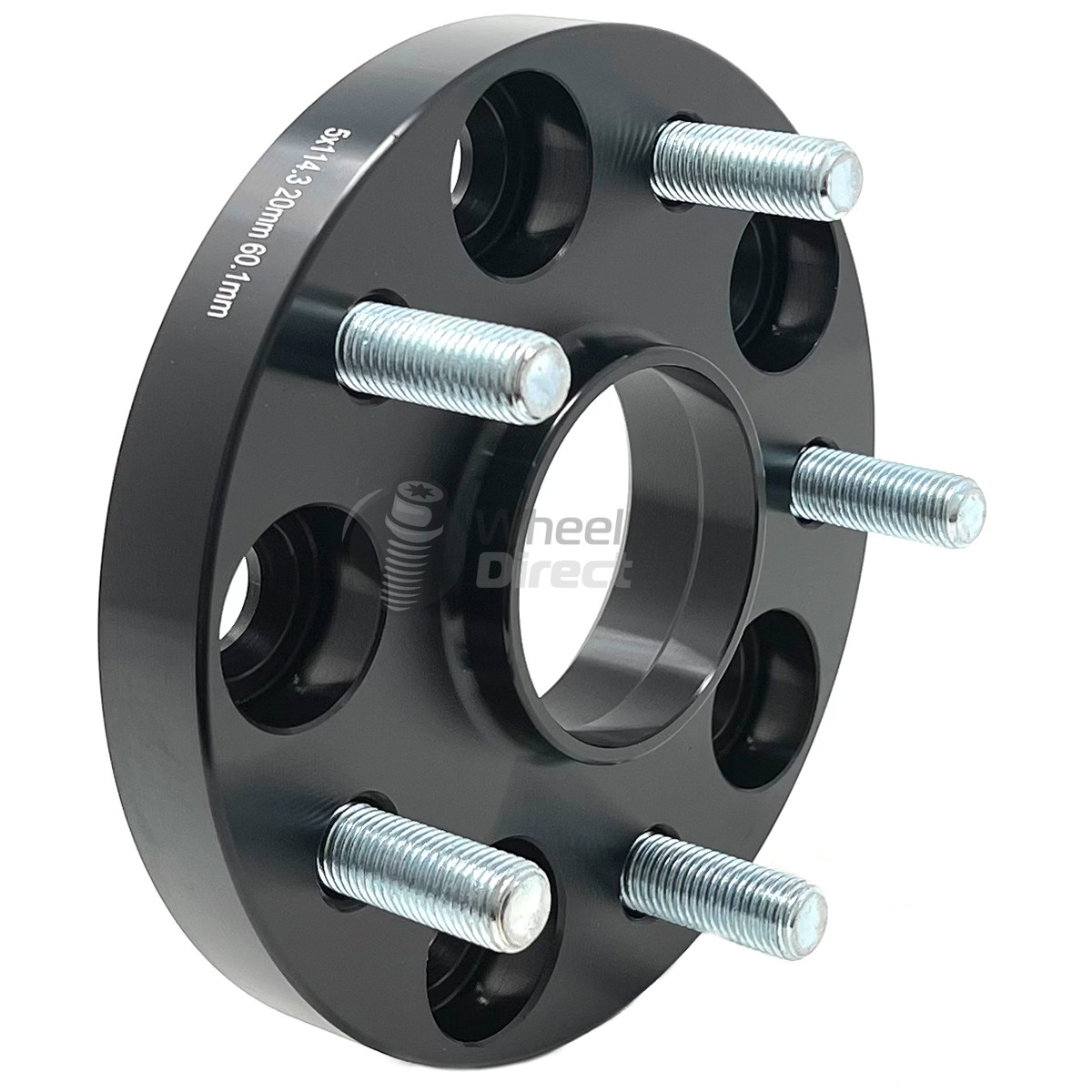 5x114.3 60.1 20mm GEN2 Bolt-On-Nuts Wheel Spacers