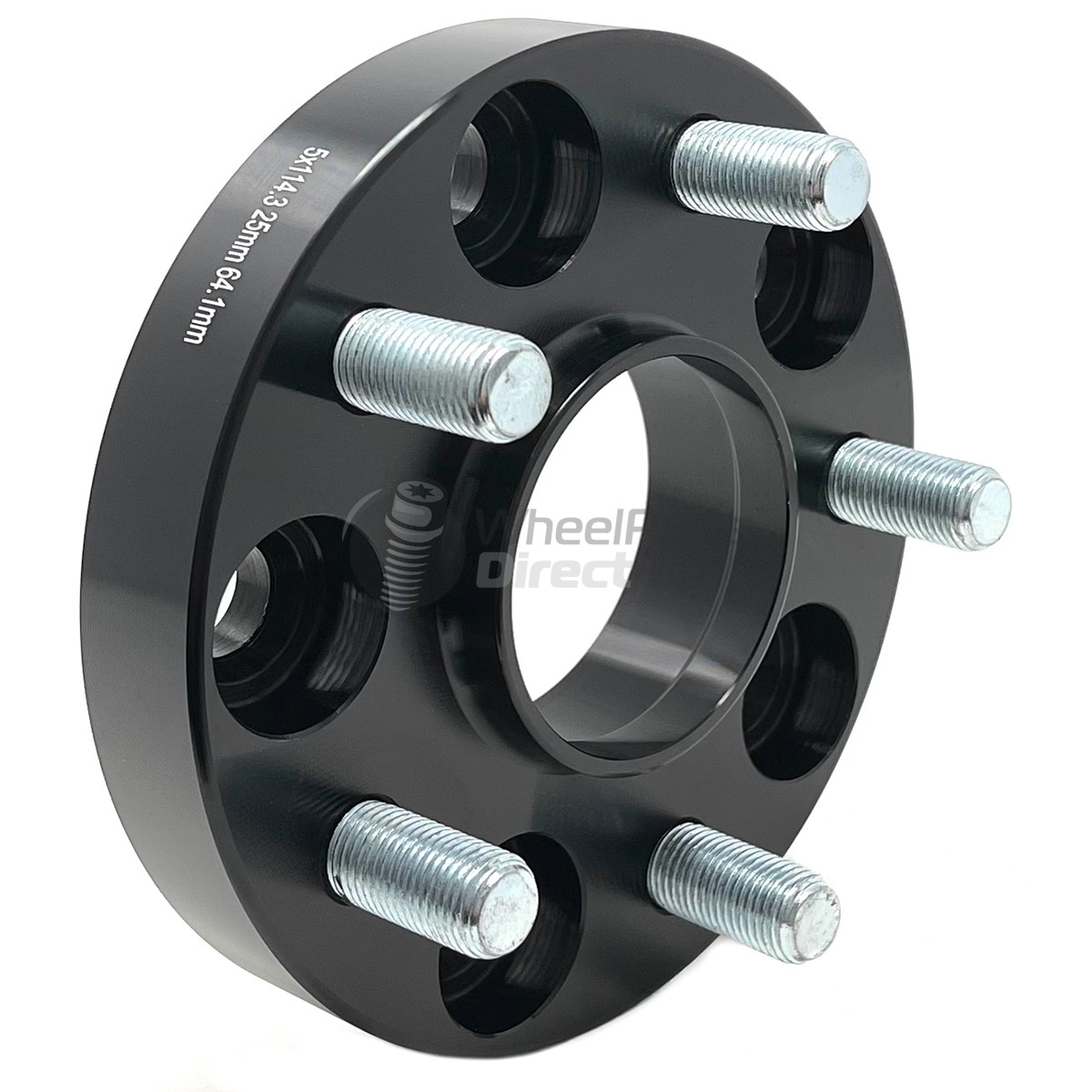 5x114.3 64.1 25mm GEN2 Bolt-On-Nuts Wheel Spacers
