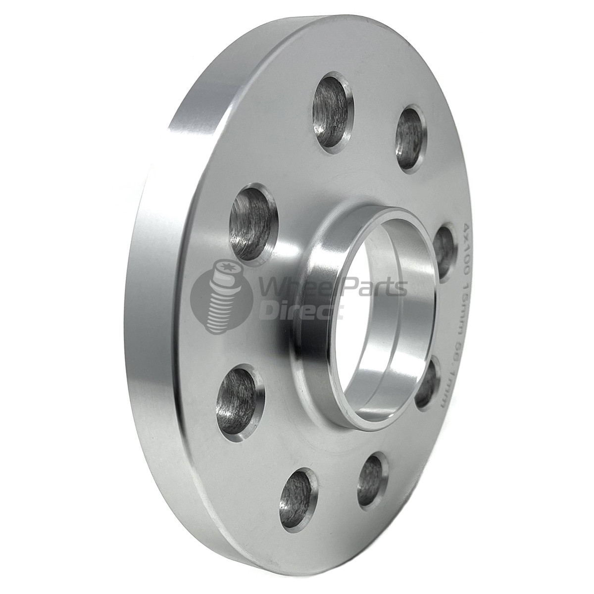 4x100 56.6 15mm GEN2 Chrome Wheel Spacers