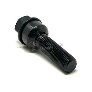 14x1.5mm R14 45mm Thread 19mm Hex Black Wheel Bolt