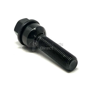 14x1.5mm R14 48mm Thread 19mm Hex Black Wheel Bolt