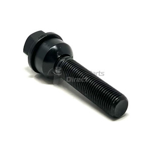 14x1.5mm R14 53mm Thread 19mm Hex Black Wheel Bolt