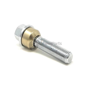 14x1.5mm R14 48mm Thread 19mm Hex Chrome Wheel Bolt