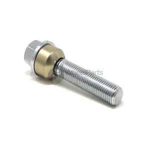 14x1.5mm R14 53mm Thread 19mm Hex Chrome Wheel Bolt