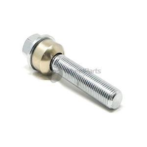 14x1.5mm R14 58mm Thread 19mm Hex Chrome Wheel Bolt