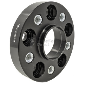 BOLTS & LOCKING BOLT 4 X 25MM ALLOY WHEEL SPACERS HUBCENTRIC 5X120 72.6-65.1
