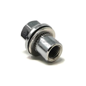 14x1.5mm RangeFlat 46mm Thread 22mm Hex Chrome Wheel Nut