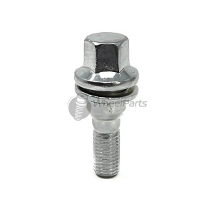 12x1.5mm Flat 33mm Thread 17mm Hex Chrome Wheel Bolt