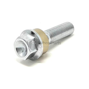 14x1.5mm R14 48mm Thread 19mm Hex Chrome Wheel Bolt