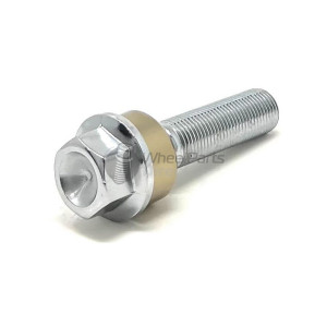 14x1.5mm R14 53mm Thread 19mm Hex Chrome Wheel Bolt