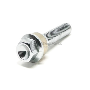 14x1.5mm R14 58mm Thread 19mm Hex Chrome Wheel Bolt