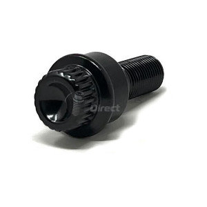 Set of GEN2 Economy 14x1.5 R14 30mm Black Locking Wheel Bolts