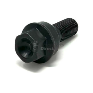 14x1.5mm Tapered Range 30mm Thread 19mm Hex Black Wheel Bolt